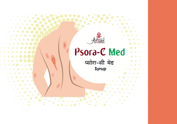 Psora C Syrup | Anti Itch Natural Liquid | Psoriasis Special Herbal Syrup