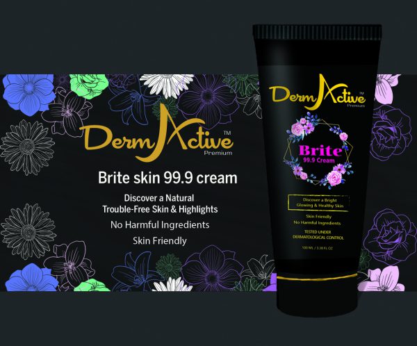Brite 99.9 Cream | Lightens & Brightens Skin | Reduces Tan | Lightens Skin