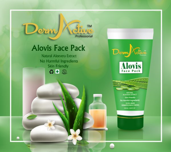 Alovis Pack Premium - 100ml | Glow Face Pack | Tightens & Brightens Skin