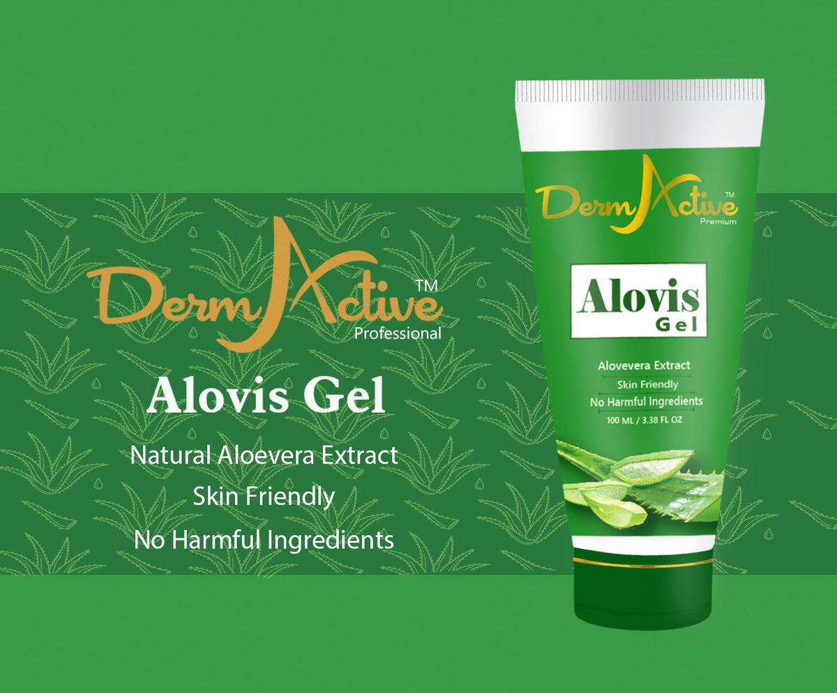 Alovis Gel Premium - 100ml | Natural Primer | Protects Skin | Reduces Inflammation | Nourishing Gel