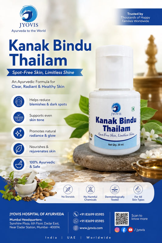 Jyovis 24K Kanak Thailam | Skin Glow | Pigmentation | Melasma