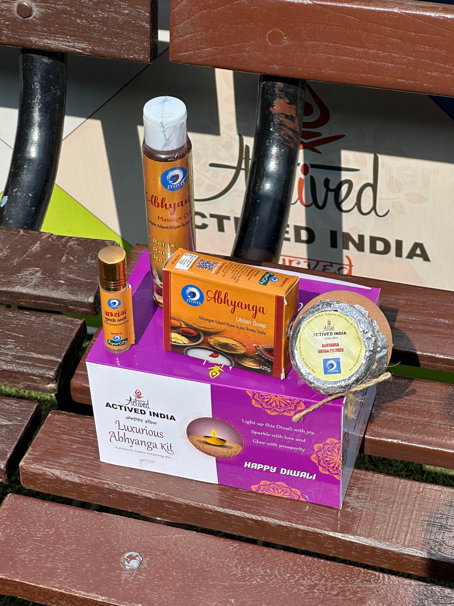 Jyovis Ubtan Special Diwali Kit | Ubtan Soap | Ubtan Powder | Diwali Aktar | Abhyang Oil