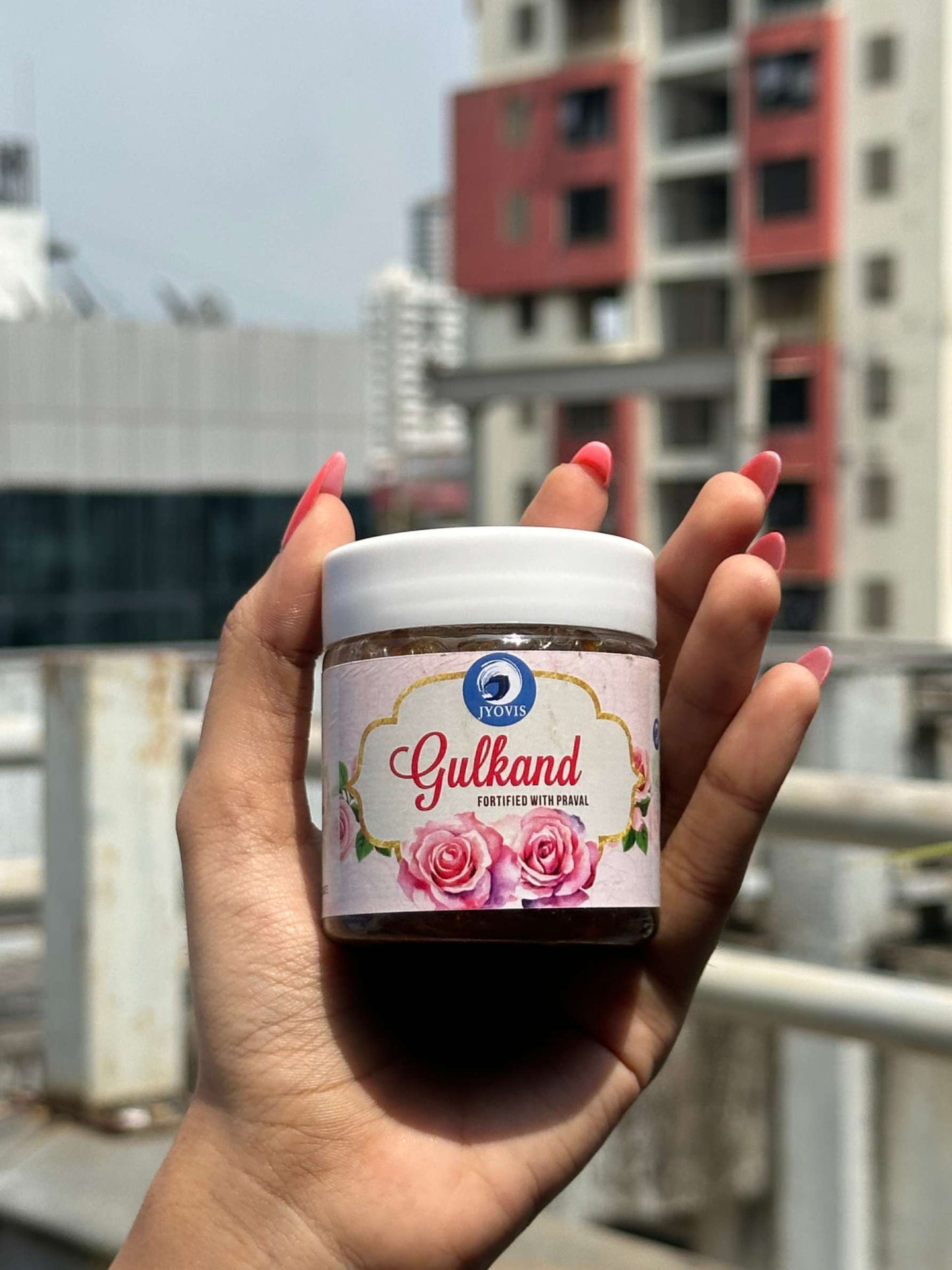 Premium Gulkand (Praval Yukta) | Cooling | Reduces Pitta | Daily Snack | Healthy Digestion