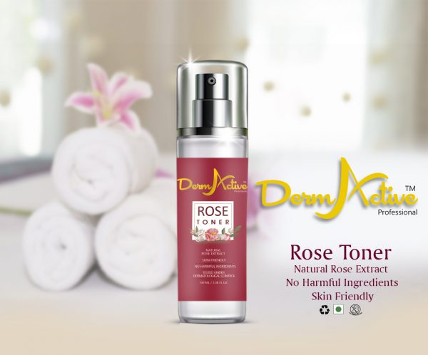 Rose Water Toner - Premium 100ml | Nourishes & Refreshes Skin | Skin Rejuvenation