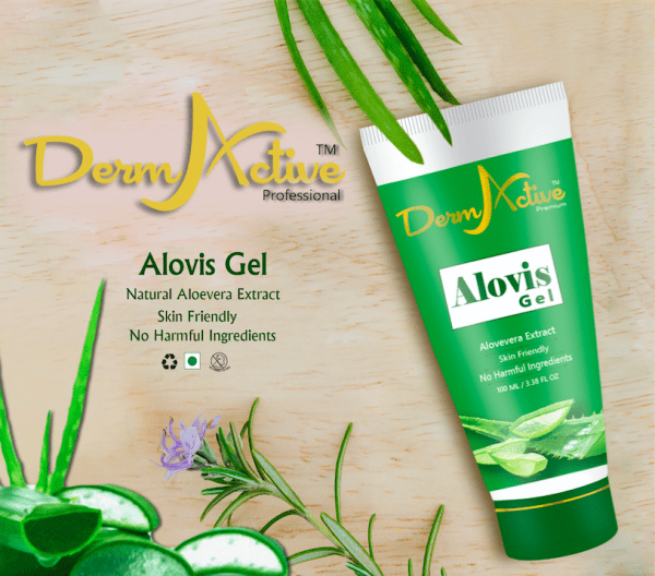 Alovis Gel Premium - 100ml | Natural Primer | Protects Skin | Reduces Inflammation | Nourishing Gel